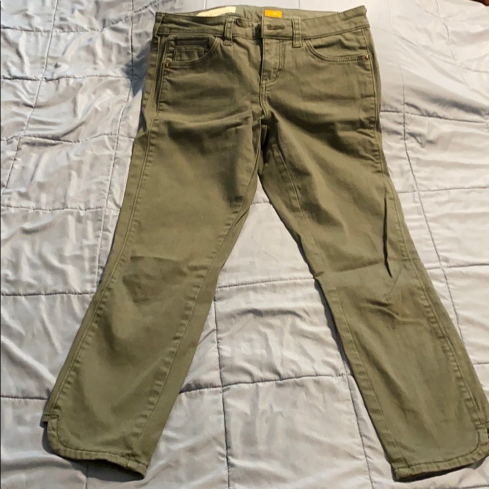 Anthropologie Pilcro cropped jeans